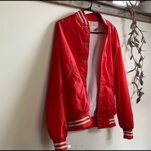 Vintage Varsity Bomber Jacket